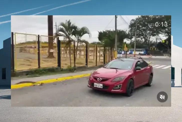 Mazda 6 de Segundo Alejandro Castillo (Foto tomada de: Instagram)