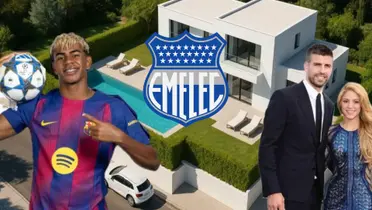 Emelec-Lamine Yamal / Foto: El Español