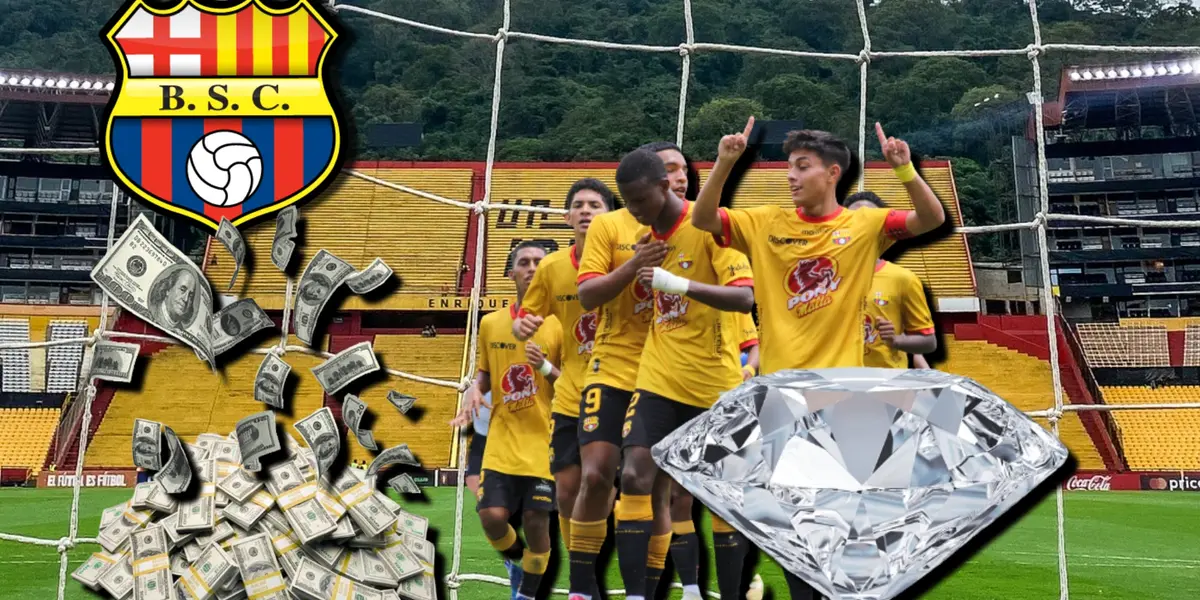 La joyita de Barcelona SC, vale 20 millones y hoy podría debutar contra Mushuc Runa