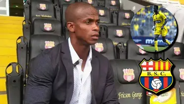 Ante las situación que atraviesa Barcelona SC, el mensaje que envió Fricson George para el ídolo