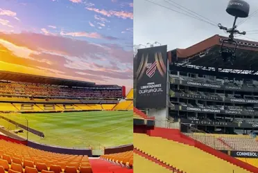 Barcelona SC no solo prestó su estadio, sino que contagiaría su grandeza e historia para la final de la Copa Libertadores 2022