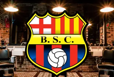 Barcelona SC y barbería 