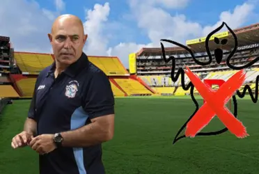 El entrenador Argentino se sintió incomodo ese año peleando mantener categoría con el mas grande 