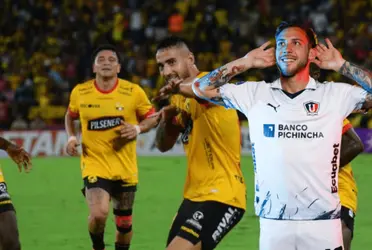 Ezequiel Piovi no se olvida de Barcelona SC y aún le arde