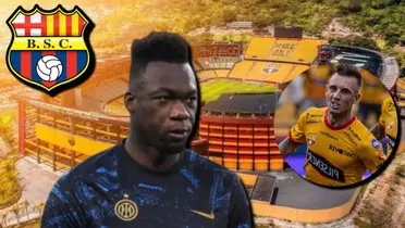 Felipe Caicedo podría traicionar a Barcelona SC, lo que revelaron del delantero