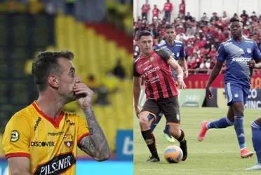 Jugador que no triunfo en el exterior, en su vuelta rechazó a Barcelona SC y ahora podría ser, otra vez, opción para el ‘Ídolo’ 