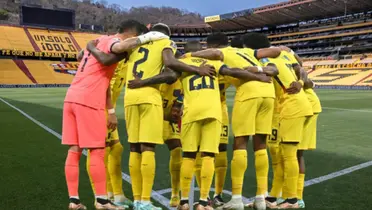 Jugadores de La Tri (Foto tomada de: Barcelona SC/La Tri)